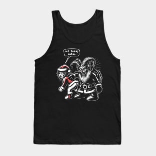 Not Today Satan I Santa's Request Tank Top